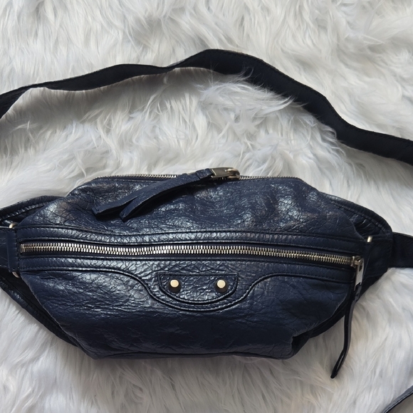 Balenciaga Navy Leather Women's Bag - Picture 1 of 9